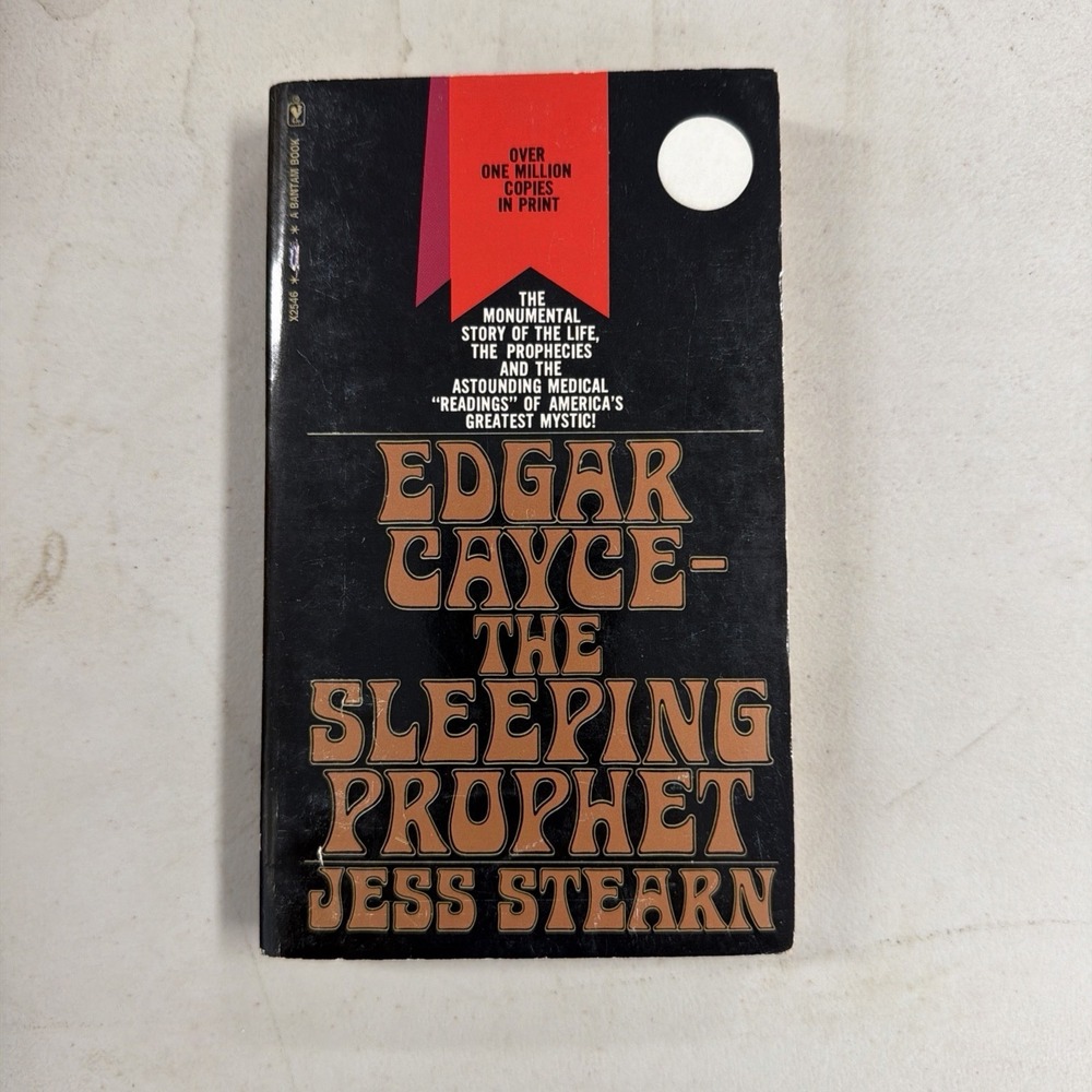 Edgar Cayce The Sleeping Prophet Jess Stearn Bantam Paperback 1967 Vintage
